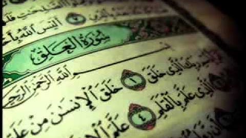 سورة التين و سورة العلق | المقرئ محمد حسين عامر Holy Quran