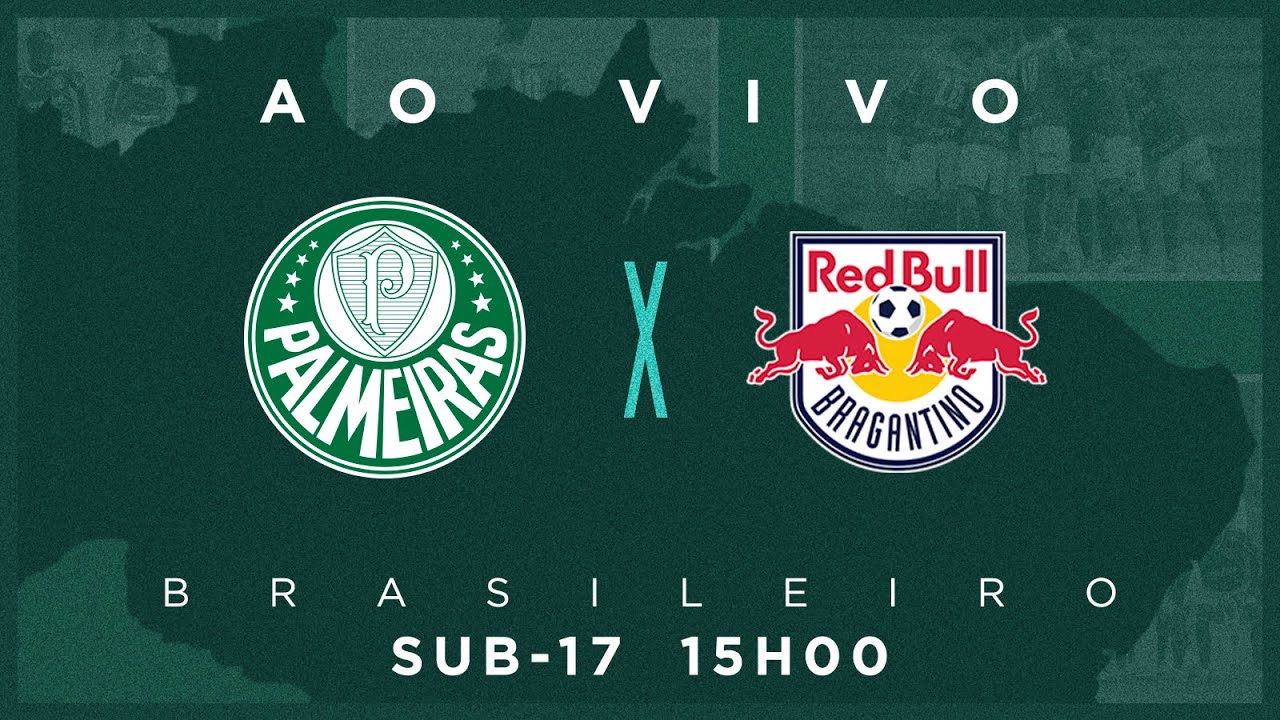 Palmeiras empata com Red Bull Bragantino pelo Brasileiro Sub-17