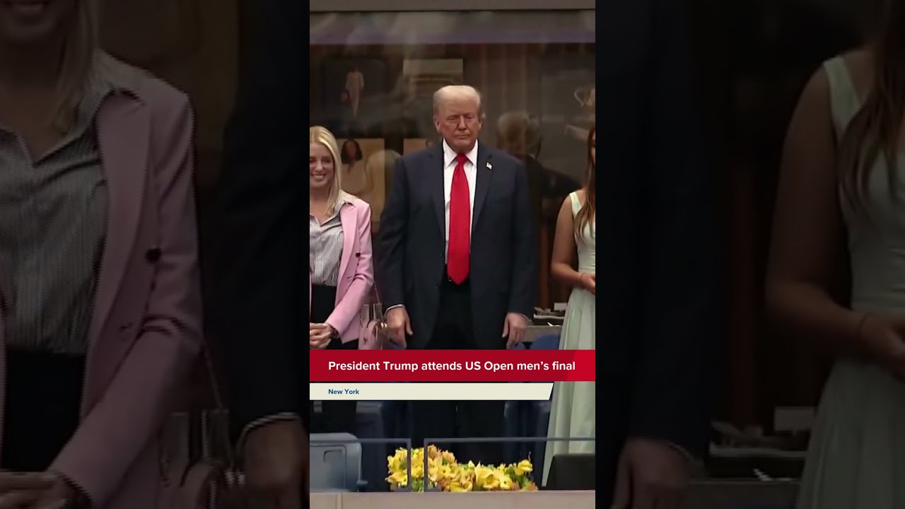 President Trump Attends US Open Men S Singles Final