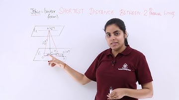 Class 12th – Shortest Distance Between Parallel Lines | Three Dimensional Geometry | Tutorials Point