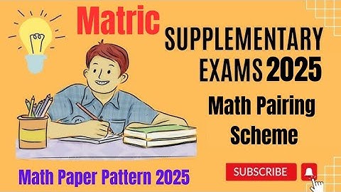 10th Class Math Pairing Scheme 2025 | Mathematics Paper Pattern Matric