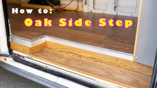 Durable Oak SIDE STEP + Metal Trim Tutorial