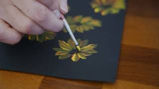 One Stroke Technique: Painting Flower Petals