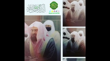 الشيخ: عبدالرحمن السديس، سورة يوسف، آية (١٨).