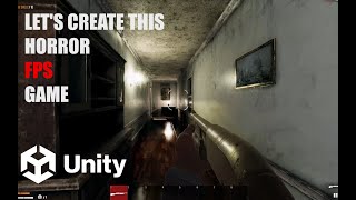How make a HORROR Game - UNITY TUTORIAL