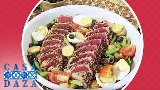 Chef Sandy Daza’s Tuna Tataki Nicoise recipe | Casa Daza