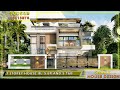 SMALL HOUSE DESIGN -  (10X13) METERS 3 STOREY HOUSE WITH 5 BEDROOMS AND 5 BATHROOMS