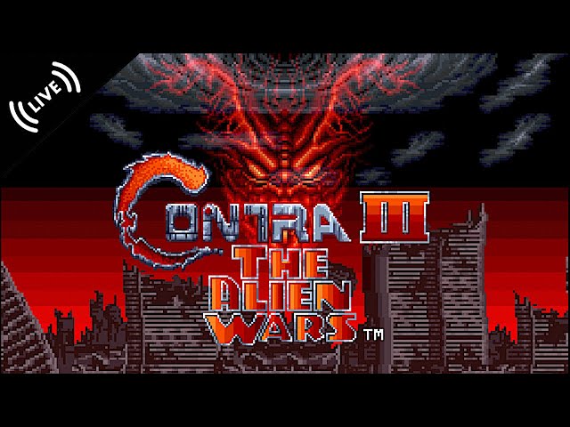 On joue à CONTRA III / CONTRA SPIRITS sur SUPER FAMICOM (2 Loops) class=