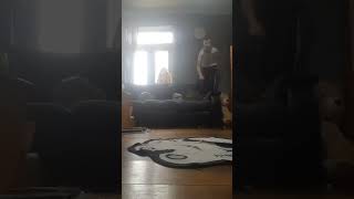 jumping of couch until I hurt myself part 1