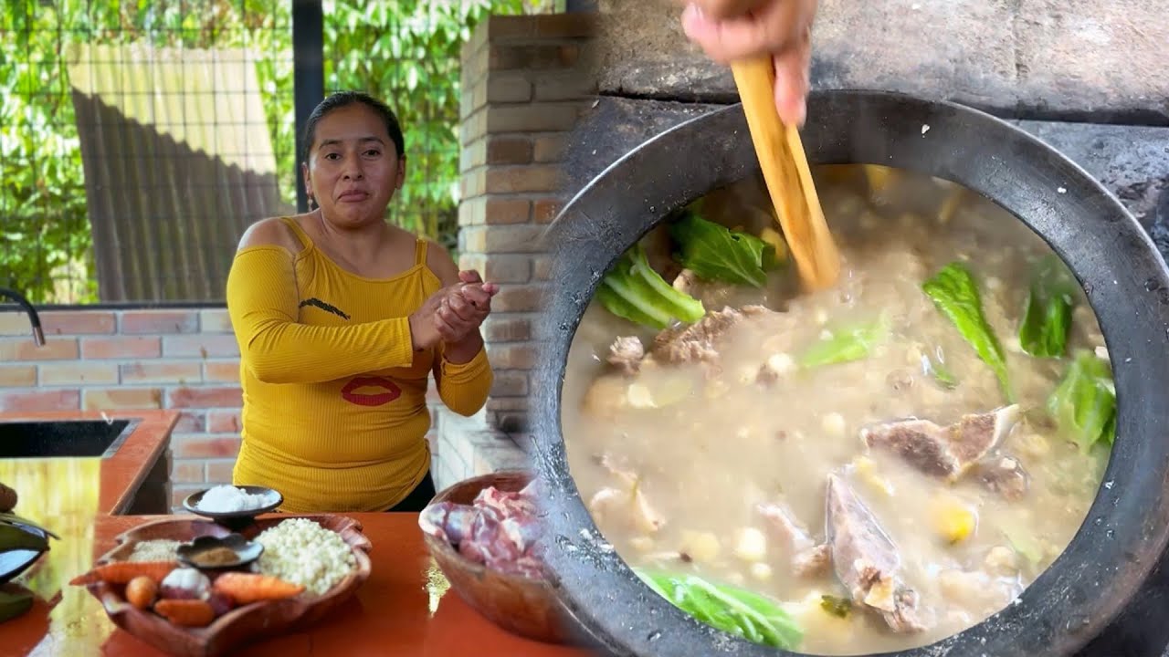 Hoy preparé un rico sancocho de res al estilo de Doña Viky