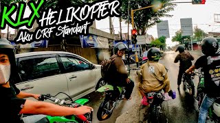 PENGEN JADI NGABERS !!! Sekali Geber KLX Helikopter, Bikin CRF Standar Jadi Cupu !!! (SMI Kediri #1)