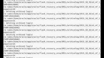 Restore and Recovery from Incremental Backups