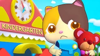 first day of kindergarten the lunch song nursery rhymes kids songs kids cartoon babybus