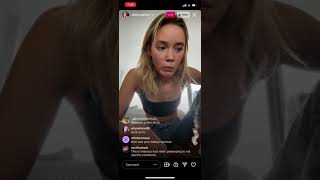 Olivia Ponton FULL Instagram Live After Drama With Kaila Novak - 1st September 2021