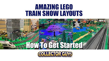 How To Get Started Building LEGO Train Sets I COLLECTOR GUYS