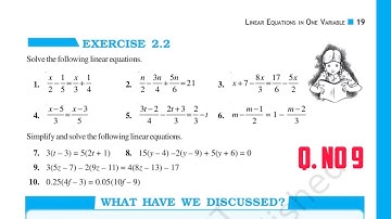 Class 8 Maths Chapter 2 Exercise 2.2 Question 9 | Linear Equations in One Variable | Math Mantra