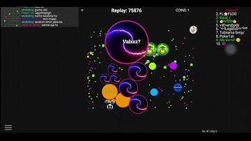 Blob io | Crazy Mode🔥 Animated Skin😍 #4