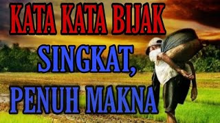 kata kata bijak penuh makna | jangan takut menjadi orang miskin??