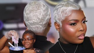 WATCH THIS BEFORE YOU BLEACH YOUR HAIR!! | 𝐁𝐘𝐄 𝐁𝐘𝐄 𝐁𝐔𝐑𝐍 | The BEST Platinum Pixie HACK 🤫