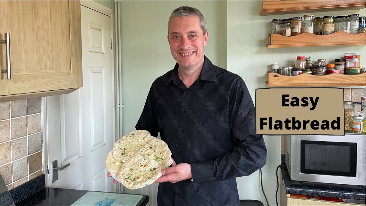 Fast Flatbread Recipe. No Yeast Flatbread Recipe. YouTube