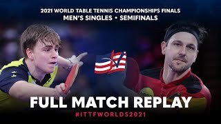 FULL MATCH | MOREGARD Truls (SWE) vs BOLL Timo (GER) | MS SF | #ITTFWorlds2021