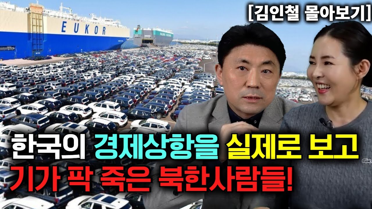 [김인철 몰아보기] 한국의 경제상황을 실제로 보고 기가 팍 죽은 북한사람들!