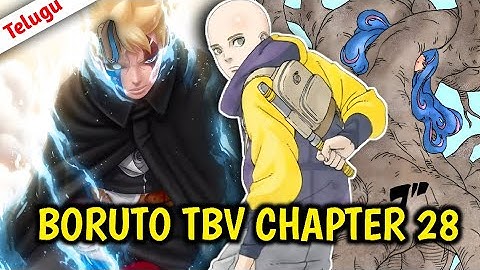 Boruto Using Karma 🔥Boruto two blue vortex chapter 28 in Telugu