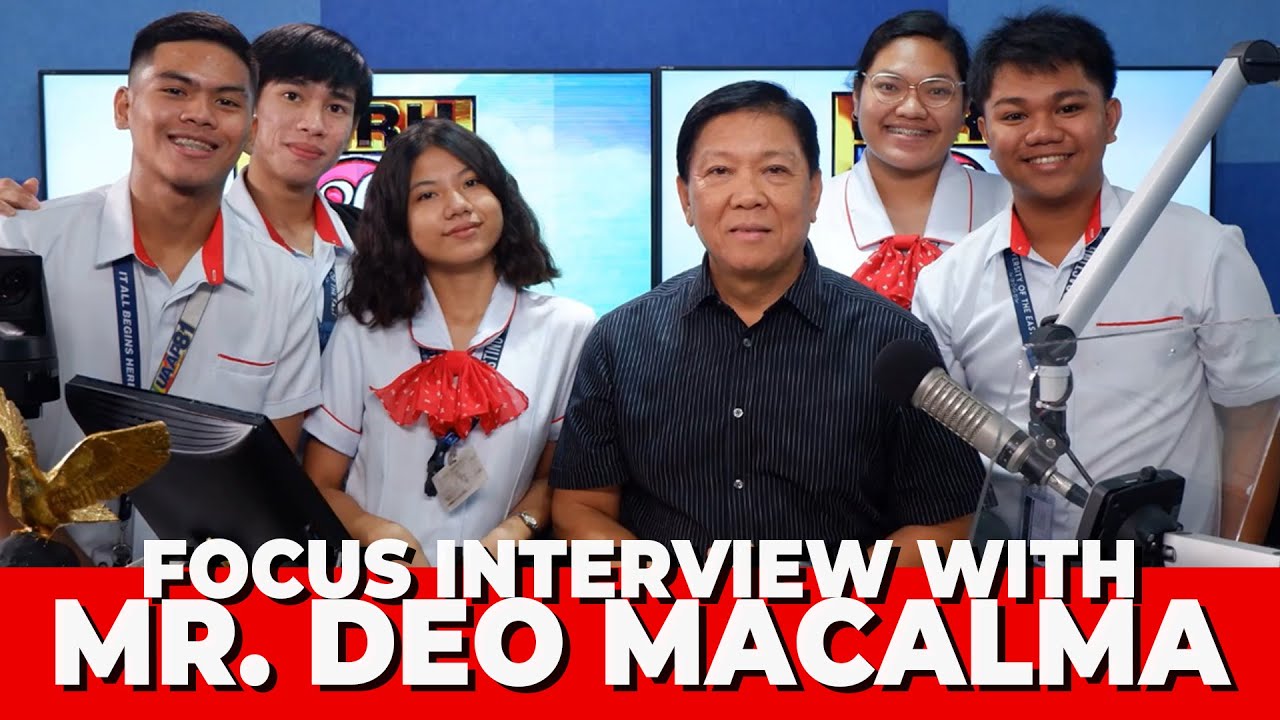 Dzrm Interview FOCUS INTERVIEW WITH DZRH STATION MANAGER MR. DEO MACALMA | JOSHUA ...