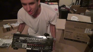 Onkyo TX NR6050 Unboxing