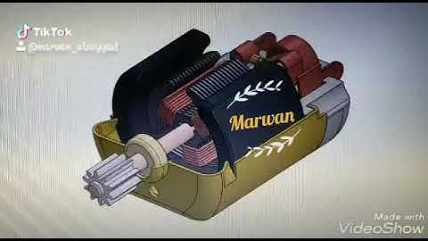 Mechatronics-SolidWorks-DC-motor