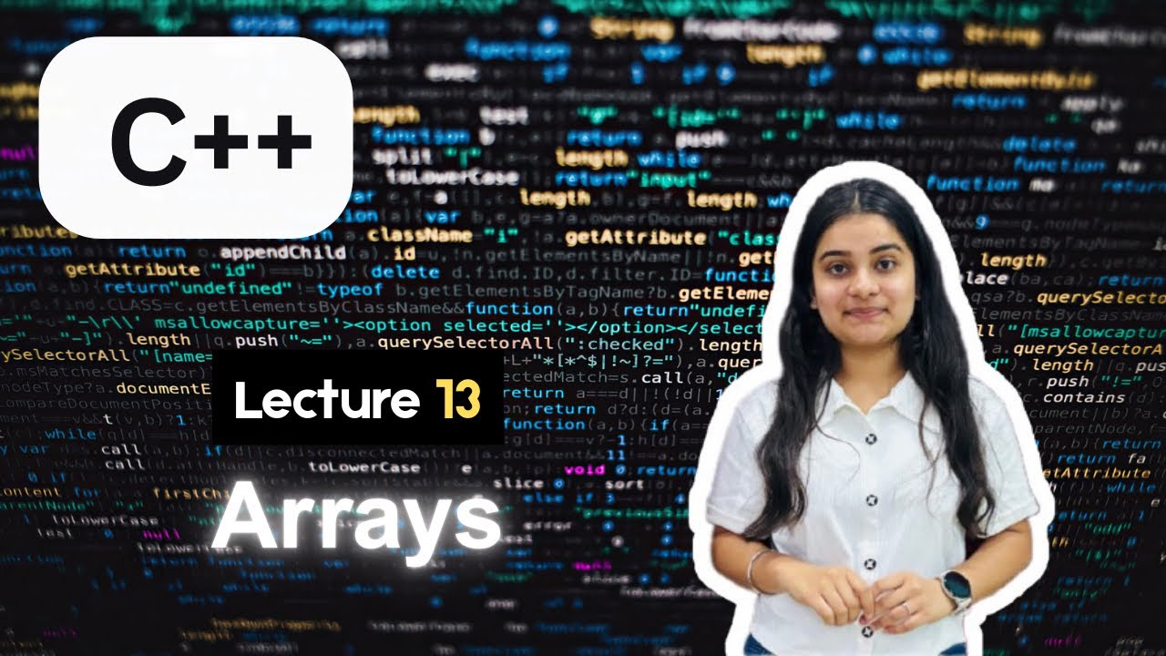 🔥 Master Arrays in C++ | Beginner to Pro - YouTube