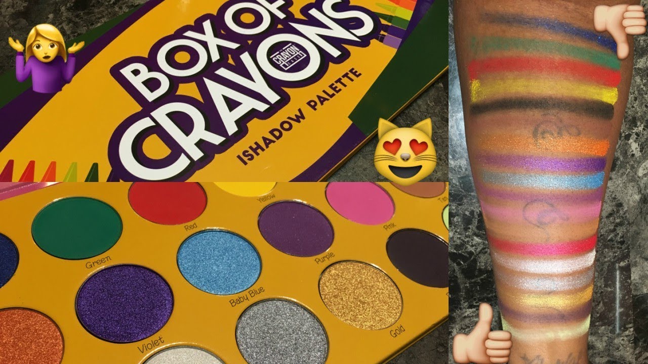 Box Of Crayons Cosmetic Palette by THE CRAYON CASE