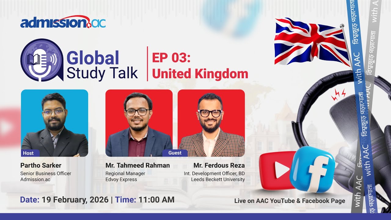 Global Study Talk – EP 03 (UK) | Season 1 🎓 - YouTube