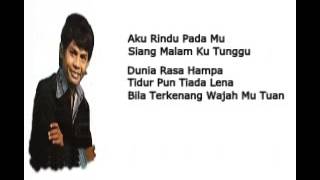 A Ramlee .... Buah Hatiku Sayang ( With Lyrics).