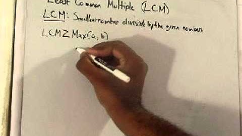 Least Common Multiple (LCM)