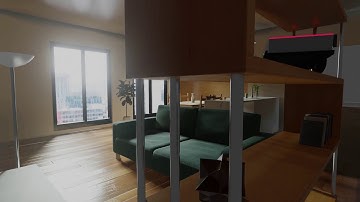 Realtime Archviz Using Eevee in Blender.