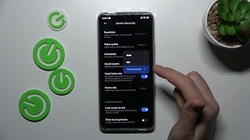 How to Change Screen Recorder Sound Settings on XIAOMI 12T Pro - Customize Screen Recorder