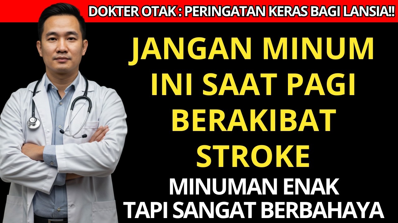 Sebagai Dokter Spesialis OTAK: Kesalahan Pagi Ini MENINGKATKAN Risiko STROKE Anda 3 Kali Lipat!
