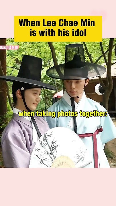 😚Lee Chae Min and his idol Yoona #kdrama #bonappetityourmajesty #yoona #leechaemin #limyoona