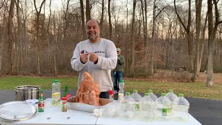 First Time Frying A Turkey! by Amped to Glamp 503 views 5 months ago 3 minutes, 18 seconds