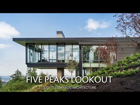 Video: Horský dom inšpirovaný okolitou hrubou krajinou