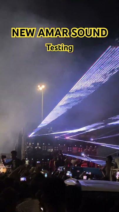 New Amar Sound Testing 🔊                  #haridwarkawadmela #amardj #amardjmeerut #kawadmela
