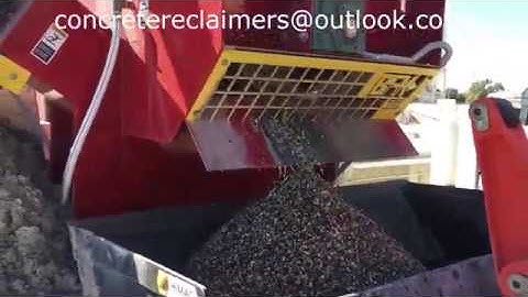 Concrete Reclaimer