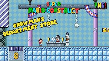 Mario goes Shopping! Department Store | Super Mario Construct