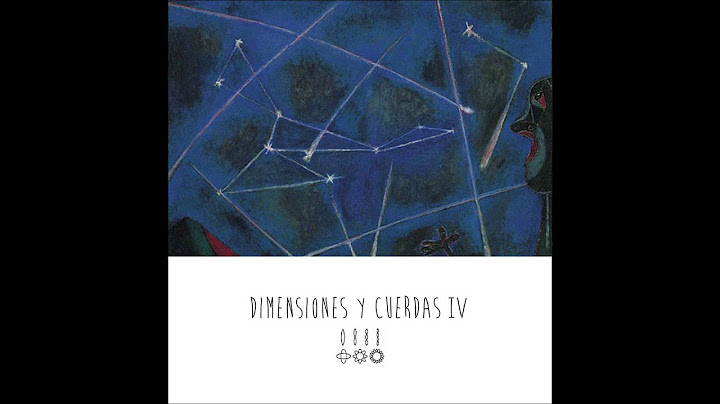 Ozelot - Por qué existe algo en lugar de nada. [Dimensiones y cuerdas IV]