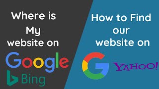 How to submit your website to google search engine & Bing search engine | website indexing