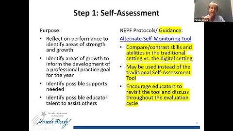 Nevada Educator Performance Framework for Hybrid and Distance Learning