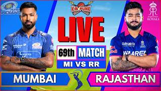 🔴IPL Live : MI vs RR, IPL 2026 | Mumbai vs Rajasthan | Live Cricket Match Today | RR vs MI Live IPL screenshot 1