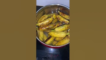 Ăn chuối luộc giảm cân món ăn dân dã 👍❤️ #shortsvideo