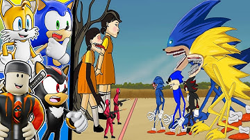 IEDERE Shin Sonic vs Squid-game...
